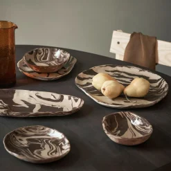 Geschirr|Schüsseln & Schalen^Ferm Living Ryu Schale 28cm