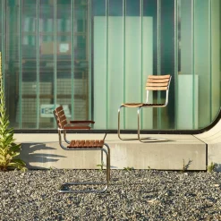 Gartenstühle^Thonet S 40 Freischwinger Gartenstuhl