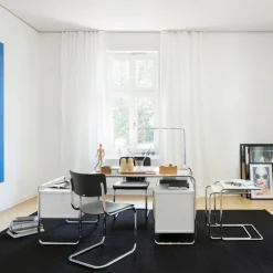 Stühle^Thonet S 43 Freischwinger Stuhl 4er Set