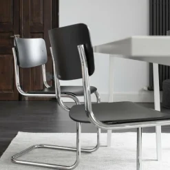Stühle^Thonet S 43 Freischwinger Stuhl 4er Set