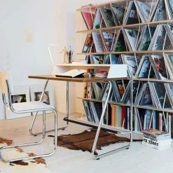 Stühle^Thonet S 43 Freischwinger Stuhl 4er Set