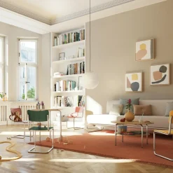 Kinderstühle^Thonet S 43 K Freischwinger Kinderstuhl