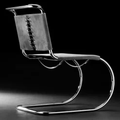 Thonet S 533 L Freischwinger Stuhl Kernleder| Stühle