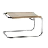 Hocker^Thonet S 35 LH Pure Materials Fußhocker Büffelleder