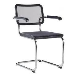 Thonet S 64 N Freischwinger Armlehnstuhl Buche| Stühle