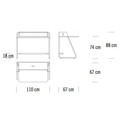 Thonet S 1200 Sekretär Dur®| Tische|Sekretäre