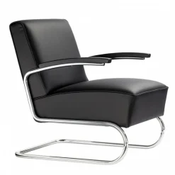 Sessel^Thonet S 411 Sessel Leder