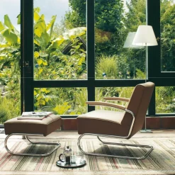 Sessel^Thonet S 411 Sessel Leder