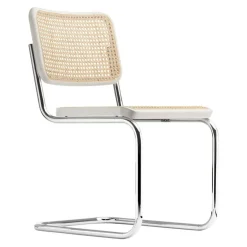 Thonet S 32 V Freischwinger Stuhl mit Rohrgeflecht| Stühle