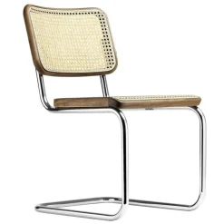 Thonet S 32 V Freischwinger Stuhl mit Rohrgeflecht| Stühle