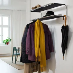 Regale|Schuhschränke^Thonet S 1521 Wandgarderobe/ Schuhregal