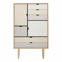 Schränke|Kommoden^Andersen Furniture S5 Highboard Fronten bunt