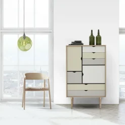 Schränke|Kommoden^Andersen Furniture S5 Highboard Fronten bunt