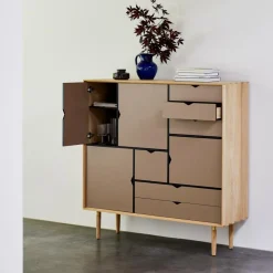 Schränke^Andersen Furniture S3 Highboard Fronten bunt