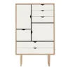 Kommoden|Schränke^Andersen Furniture S5 Highboard Fronten weiß
