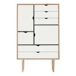 Kommoden|Schränke^Andersen Furniture S5 Highboard Fronten weiß