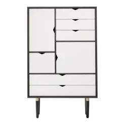 Kommoden|Schränke^Andersen Furniture S5 Highboard Fronten weiß