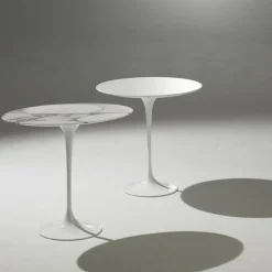Beistelltische^Knoll International Saarinen Beistelltisch Ø 41cm Marmor
