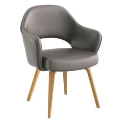 Knoll International Saarinen Conference Armlehnstuhl Gestell Eiche| Stühle