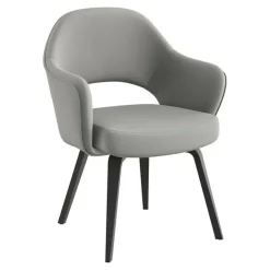 Stühle^Knoll International Saarinen Conference Armlehnstuhl Gestell ebenholz