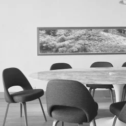 Knoll International Saarinen Conference Stuhl Gestell walnuss| Stühle