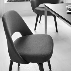 Knoll International Saarinen Conference Stuhl Gestell walnuss| Stühle