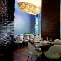 Stühle^Knoll International Saarinen Conference Stuhl Gestell ebenholz