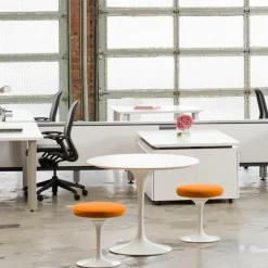 Tische|Esstische^Knoll International Saarinen Esstisch Ø91cm