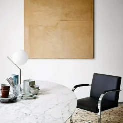 Esstische^Knoll International Saarinen Esstisch Ø120cm Marmor