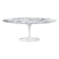 Knoll International Saarinen Esstisch oval 198cm Marmor| Tische|Esstische