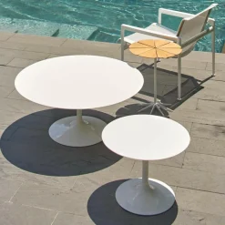 Knoll International Saarinen Gartenbeistelltisch| Garten-Beistelltische