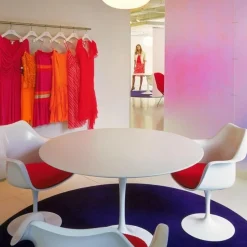 Stühle^Knoll International Saarinen Tulip Armlehnstuhl drehbar