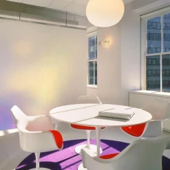 Stühle^Knoll International Saarinen Tulip Armlehnstuhl drehbar