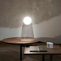 Tischleuchten|Nachttischleuchten^Foscarini Satellight LED Tischleuchte