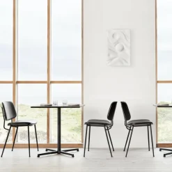 Stühle^Fredericia Søborg Stuhl Stahl Gestell