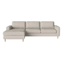 Sofas^Bolia Scandinavia 3-Sitzer Sofa mit Chaise Longue links