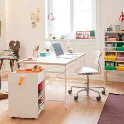 Kindertische^Richard Lampert Schulfreu(n)de Eiermann Kinderschreibtisch + Turtle Kinderstuhl