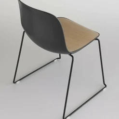 Lapalma Seela S310 Stuhl Kufengestell Schwarz| Stühle