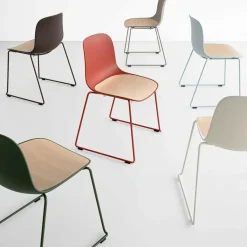 Lapalma Seela S310 Stuhl Kufengestell Schwarz| Stühle