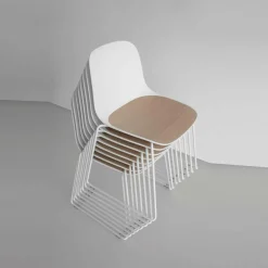 Lapalma Seela S310 Stuhl Kufengestell Weiß| Stühle