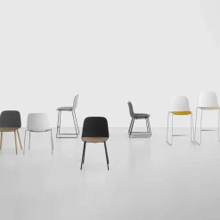 Lapalma Seela S310 Stuhl Kufengestell Weiß| Stühle