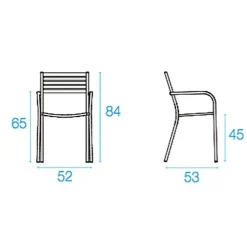 Stühle^Emu Segno Gartenarmlehnstuhl