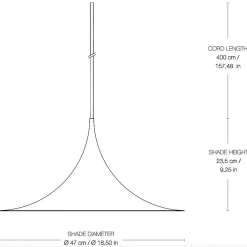 Pendelleuchten^Gubi Semi Pendelleuchte Ø47cm