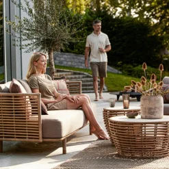 Cane-Line Sense 3-Sitzer Outdoor Sofa| Outdoor-Sofas & Sessel