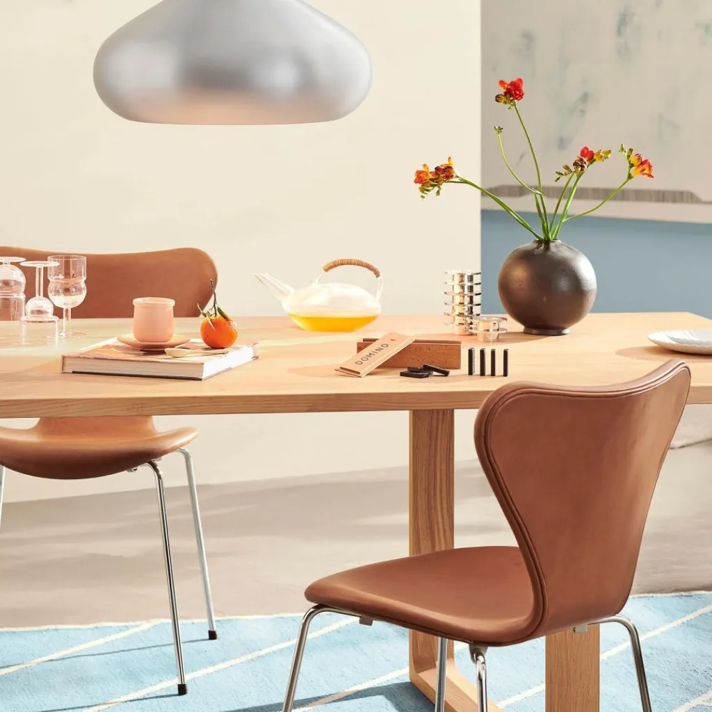 Stühle^Fritz Hansen Serie 7™ Stuhl Leder vollgepolstert