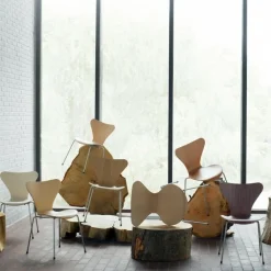 Fritz Hansen Serie 7™ Stuhl Naturfurnier| Stühle