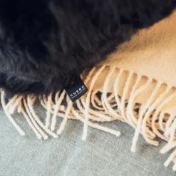 Kissen^cuero Sheepskin Shorn Kissen 35x35cm