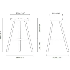 Hocker^Form & Refine Shoemaker Nr. 68™ Barhocker