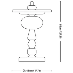 Beistelltische^&Tradition Shuffle MH1 Beistelltisch