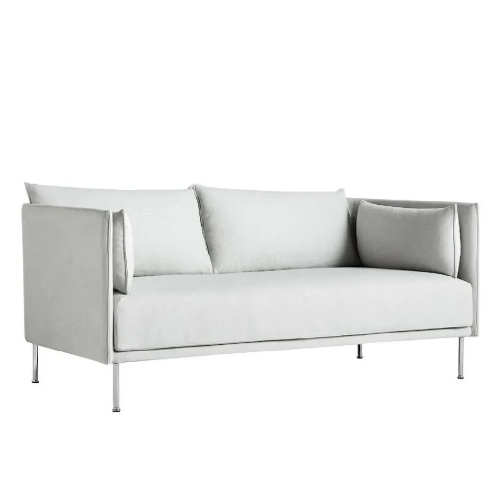 HAY Silhouette 2 Sitzer Sofa Füße Stahl| Sofas